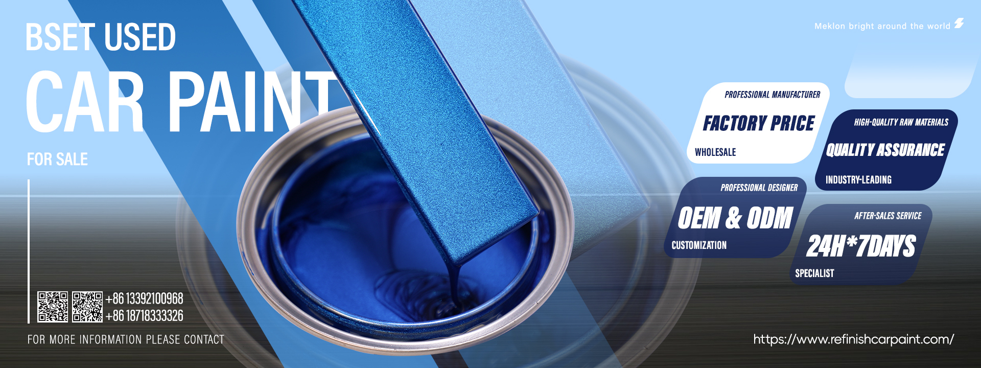 Ποιότητα Χρώμα αυτοκινήτων Refinish εργοστάσιο