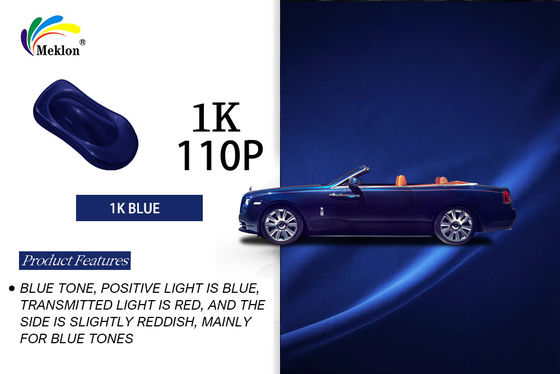 Καλή κάλυψη 1K Stand Blue Chinese Automotive Coating /Car Paint/Auto Refinish Paint