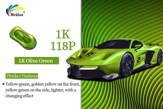 1K Oliver Green Αντι-Φθοράς Προσαρμοσμένο 2K Σκληρό Χρώμα Αυτοβράγματα
