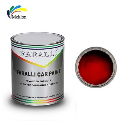 Ανθεκτικό Auto Base Coat Πίνακα Ανθεκτικό στα UV Πολυλειτουργικό Λεπτό Κόκκινο