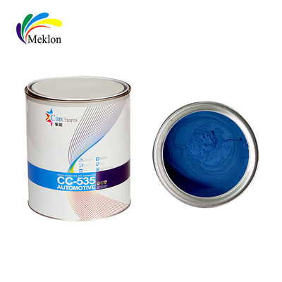 1K Auto Body Refinish Car Paint Καλή δύναμη κάλυψης Διαφανές μπλε