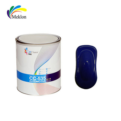 1K Auto Body Refinish Car Paint Καλή δύναμη κάλυψης Διαφανές μπλε