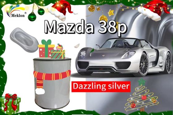 38P Bright Silver Refinish Car Paint With Dazzling Effect για την επιφάνεια αυτοκινήτων της Mazda