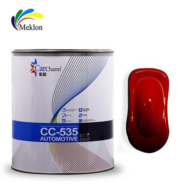 Bi Component Refinish Car Paint High Gloss Covering Power Base Coat 1K Σκληρόχρωμο βάθος βάσης