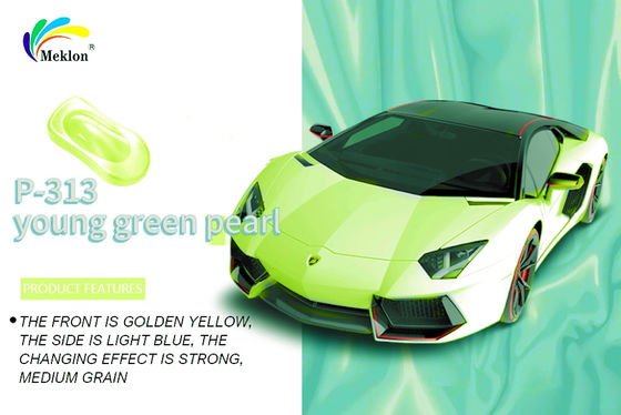 1K Young Green Pearl Basecoat για ανθεκτική και μακροχρόνια βαφή αυτοκινήτων