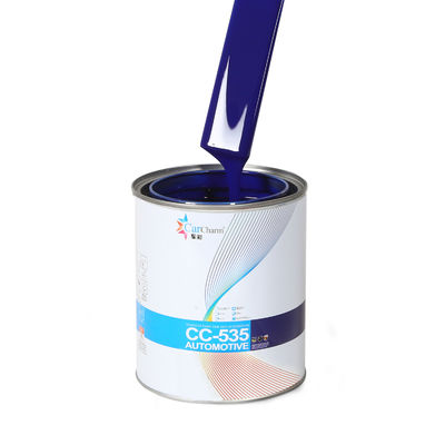 2K Stand Blue Refinish Car Paint Υψηλά στερεά χρώματα Σπρέι αυτοκινητοβιομηχανική μπογιά