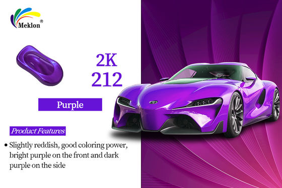 Υψηλής ποιότητας 2K Automotive Coat για το αυτοκίνητό σας Purple Refinish Car Paint