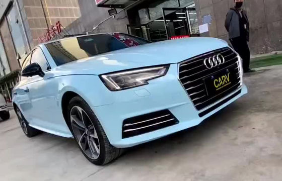 Έτοιμη αναμειγμένη βαφή αυτοκινήτου για το Audi LX5D Glacier Blue με ταιριαστό χρώμα