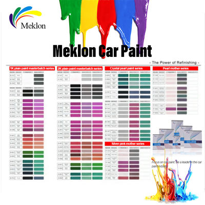 χρώμα αυτοκινήτου 2K Top Coat Refinish Paint Για επισκευή αυτοκινήτων