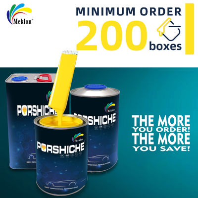 1K Lemon Yellow Επισκευή αυτοκινήτων Πίνακα καθαρό και πλήρες χρώμα Προμηθευτής