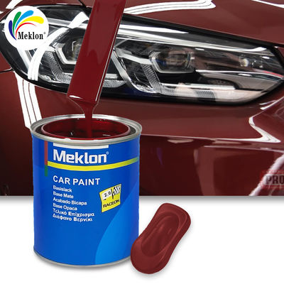 Αυτοκινητοβιομηχανία 1K Flame Copper Pearl Acrylic Liquid Coating Εύκολη εφαρμογή Συστήματα ανάμειξης χρώματος αυτοκινήτων