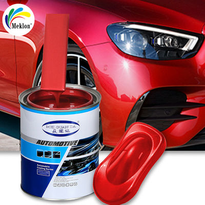 1K Red Car Refinish Paint Ανεξάρτητες ομάδες έρευνας και ανάπτυξης και παραγωγής με διαγράμματα masterbatch και χρωματικές κάρτες