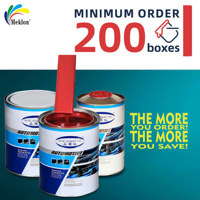 1K Red Car Refinish Paint Ανεξάρτητες ομάδες έρευνας και ανάπτυξης και παραγωγής με διαγράμματα masterbatch και χρωματικές κάρτες