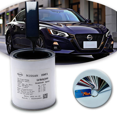 Nissan BM1 1K Blue Pearl Car Paint Factory Direct Wholesale με φιλική προς το περιβάλλον φόρμουλα