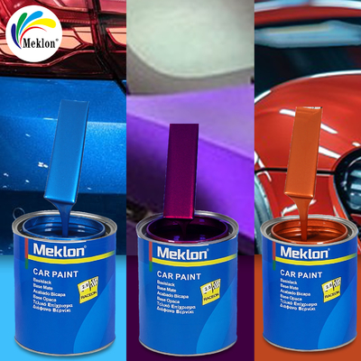 Χρώμα αυτοκινήτου 1K Basecoat Blue Pearl Colors Crystal Coating Automotive Spray Χρώμα αυτοκινήτου