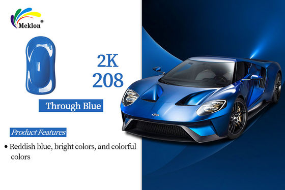 Σταθερή 2K χρώμα αυτοκινήτου ανώτατο στρώμα Αβλαβές ανθεκτικό σε αλκαλικά Αντι UV