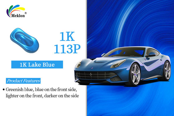 1K Blue Lake Automotive Refinish Paint με υψηλή στερεότητα, διαφάνεια, φωτεινότητα