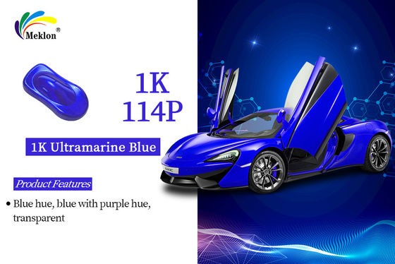 1K Ultramarine Blue Automotive Car Paint Επισκευή αυτοκινητοβιομηχανικής βαφής