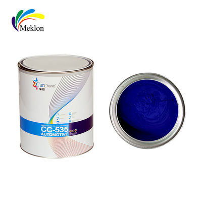 2K Stand Blue Refinish Car Paint Υψηλά στερεά χρώματα Σπρέι αυτοκινητοβιομηχανική μπογιά