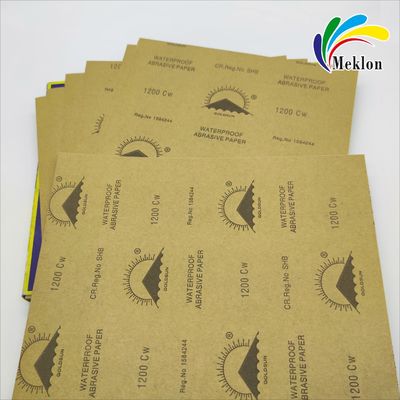 Προηγμένος εξοπλισμός για το αμμολιθικό χαρτί στα αυτοκίνητα