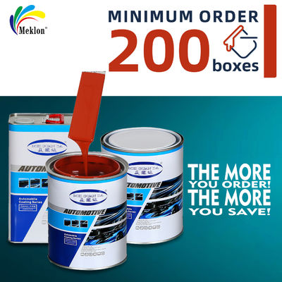 Εύκολη άμωση 1k Κόκκινο χρώμα Ακρυλικό Πολυμερές Αυτοκινητοβιομηχανικό χρώμα