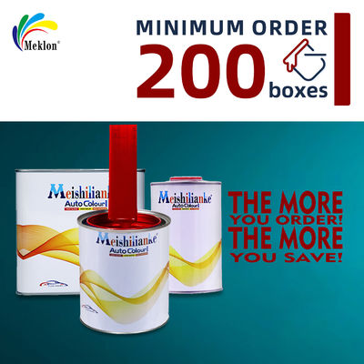 Προμηθευτής 2K Κόκκινη βαφή αυτοκινήτων Χρώματα Φασματοφωτομέτρου Μείγματος Μαλακτογραφίας Μηχανή 2K Topcoat Refinishing Automotive Spray Paint Car Coating