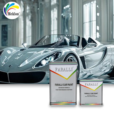 Υψηλή λάμψη υγρό λευκό μαργαριταρένιο φινίρισμα μεταλλικό μωβ χρώμα αυτοκινήτου χρώμα αυτοκινήτου 2K στερεόχρωμο επίστρωμα basecoat χρώμα αυτοκινήτου