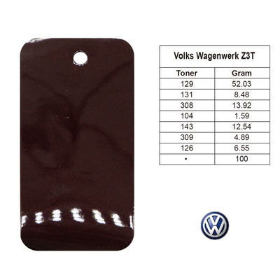 Volkswagen Z3T Τελειοποίηση της βαφής αυτοκινήτου Μακροχρόνια λαμπρή τελική