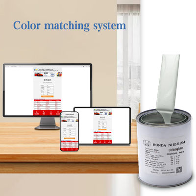 Ανθεκτικό στις γρατσουνιές Honda NH552M 1K Light Gray Silver Ακρυλικό Χρώμα Αυτοκινήτου