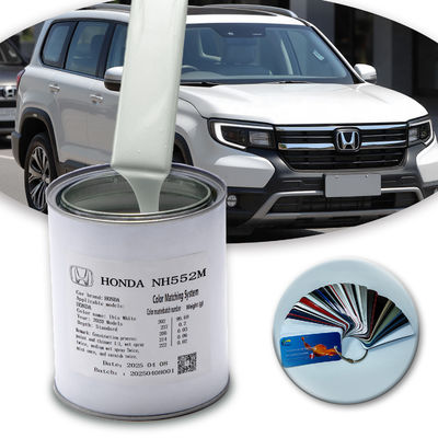 Ανθεκτικό στις γρατσουνιές Honda NH552M 1K Light Gray Silver Ακρυλικό Χρώμα Αυτοκινήτου