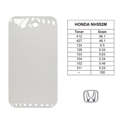 Ανθεκτικό στις γρατσουνιές Honda NH552M 1K Light Gray Silver Ακρυλικό Χρώμα Αυτοκινήτου