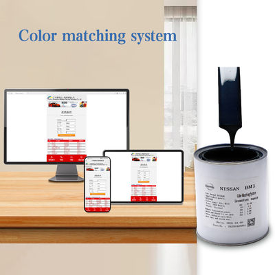 Αρχικό χρώμα εργοστασιακής ποιότητας Nissan BM1 1K Blue Pearl Πίνακα φιλικό προς το περιβάλλον