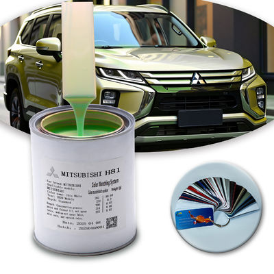 1K Ακρυλική Τεχνολογία Βαφής Αυτοκινήτου για Ανακαίνιση για Περιβάλλοντα Υψηλής Θερμοκρασίας και Ξηρά με Εφέ Χρυσού της Σαμπάνιας