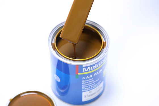 Υψηλής απόδοσης και πολλαπλών χρήσεων σιδηρούχου κίτρινου χρώματος αυτοκινήτου με ανθεκτικότητα και γρήγορο στέγνωμα για βαφή αυτοκινήτων