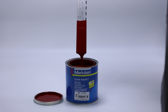 Υπερ-ανθεκτική διαφανής κόκκινη μπογιά αυτοκινήτου και ανθεκτική σε γρατζουνιές, προστασία από τις υπεριώδεις ακτίνες και οικονομικά αποδοτική για την αυτοκινητοβιομηχανική τελειοποίηση και προσαρμογή