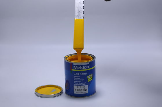 MK2113 Ζεστή πώληση Ανθεκτική στα UV Ματ υφή Ουδέτερη κίτρινη βαφή αυτοκινήτου
