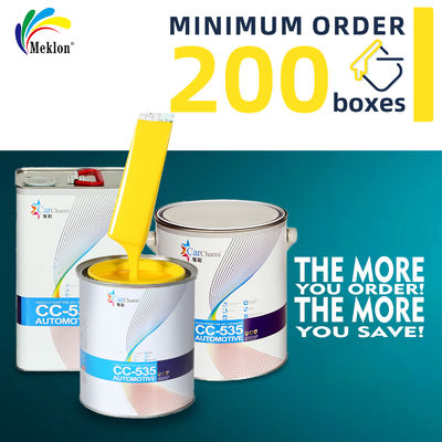 Κίτρινο λεμόνι, φιλικό προς το περιβάλλον και ανθεκτικό, συνδυασμένο με αρχική βαφή αυτοκινήτου