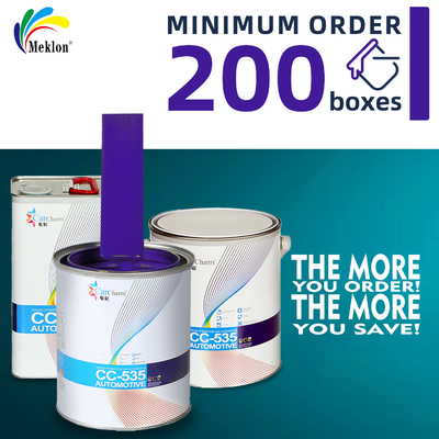 Υψηλής απόδοσης Πορφυρή Προχωρημένη Ανθεκτική στα UV 1k Αυτοκινητοβιομηχανική μπογιά