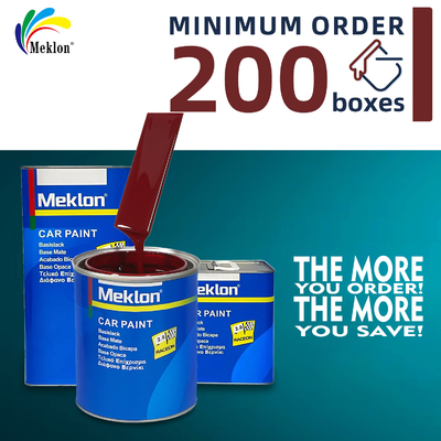 Υψηλή λάμψη μακροχρόνια γρήγορη ξήρανση κρασί κόκκινη βαφή επισκευής αυτοκινήτων