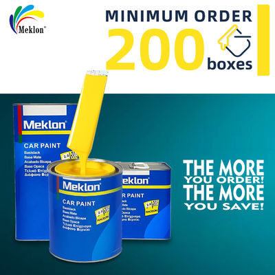 Ζεστή πώληση και αποτελεσματική επισκευή χρώμα αυτοκινήτου 1k2k λεμόνι κίτρινο χρώμα αυτοκινήτου