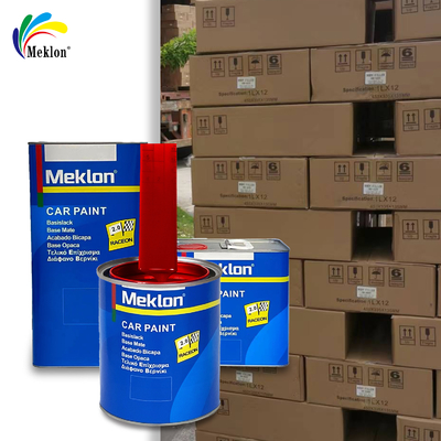 1K Ανθεκτικό στη UV βαφή αυτοκινήτου με συνεχή υψηλή γυαλάδα και εκθαμβωτική κόκκινη βαφή αυτοκινήτου