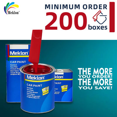 Αντιστοίχιση με το αρχικό εργοστάσιο Αντι UV Θετικό Κόκκινο Χρώμα Επισκευής Αυτοκινήτων