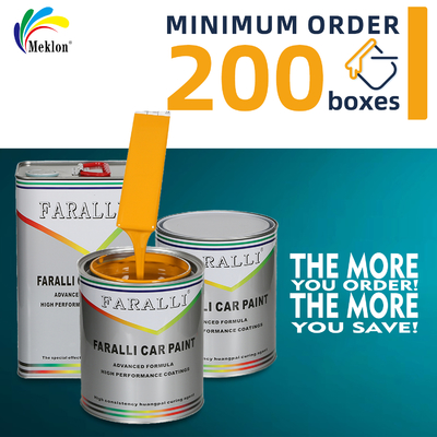 Υψηλής απόδοσης Ανθεκτικός στις καιρικές συνθήκες Φτιάχτης χαμηλού κόστους Άμεσες πωλήσεις Κίτρινη βαφή αυτοκινήτων