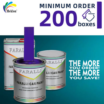 Μπλε Μωβ Μεταλλικό Σπρέι Χρώματος Αυτοκινήτου Υψηλής Απόδοσης και Χαμηλών Εκπομπών Πτητικών Οργανικών Ενώσεων