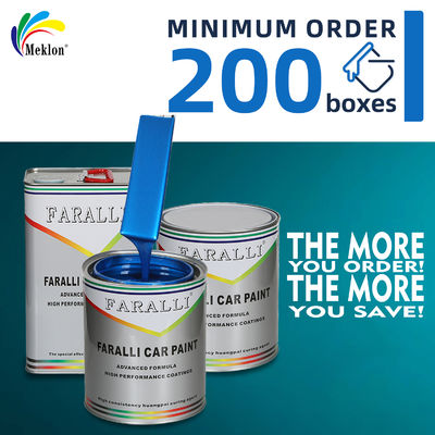 Γυαλιστερό, ανθεκτικό στην φθορά και στην υπεριώδη ακτινοβολία, φωτεινό μπλε χρώμα επισκευής αυτοκινήτων