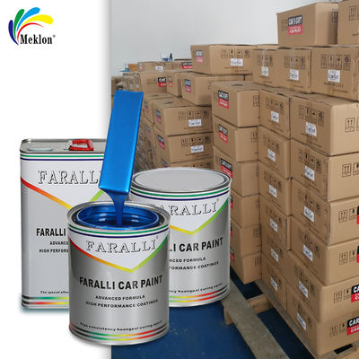 Γυαλιστερό, ανθεκτικό στην φθορά και στην υπεριώδη ακτινοβολία, φωτεινό μπλε χρώμα επισκευής αυτοκινήτων