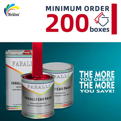 Άμεσες Πωλήσεις Κατασκευαστή Ανθεκτικής στην UV Ακτινοβολία Συνεχούς Υψηλής Γυαλάδας Φωτεινής Κόκκινης Βαφής Αυτοκινήτου