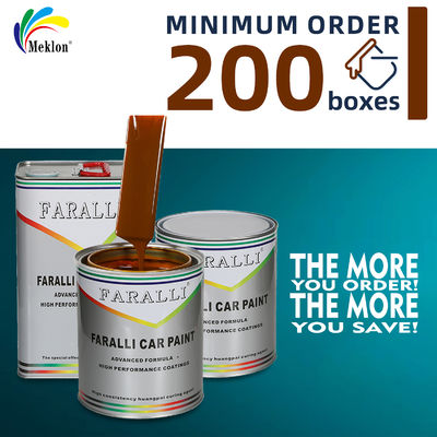 1K2K Περιβαλλοντικά φιλική καφέ μπογιά αυτοκινήτου με αντοχή σε γρατζουνιές και αντοχή σε υψηλές θερμοκρασίες