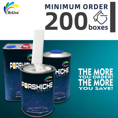 Υψηλής απόδοσης ανθεκτική στην φθορά και ανθεκτική στις γρατζουνιές καθαρή λευκή χρώμα ψεκασμού αυτοκινήτων