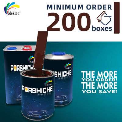 1K2K Ανθεκτικό στην υπεριώδη ακτινοβολία, στις καιρικές συνθήκες και στην φθορά, γυαλιστερό μαύρο κόκκινο χρώμα επισκευής αυτοκινήτων